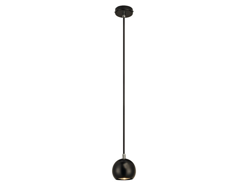 LIGHT EYE BALL függesztett LED GU10 feket fekete /króm 5W BEM DARAB VOLT MEGSZŰNT MEGSZŰNT