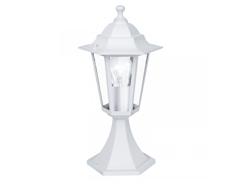 Kültér Álló lámpa 1xE27 60W fehér LATERNA