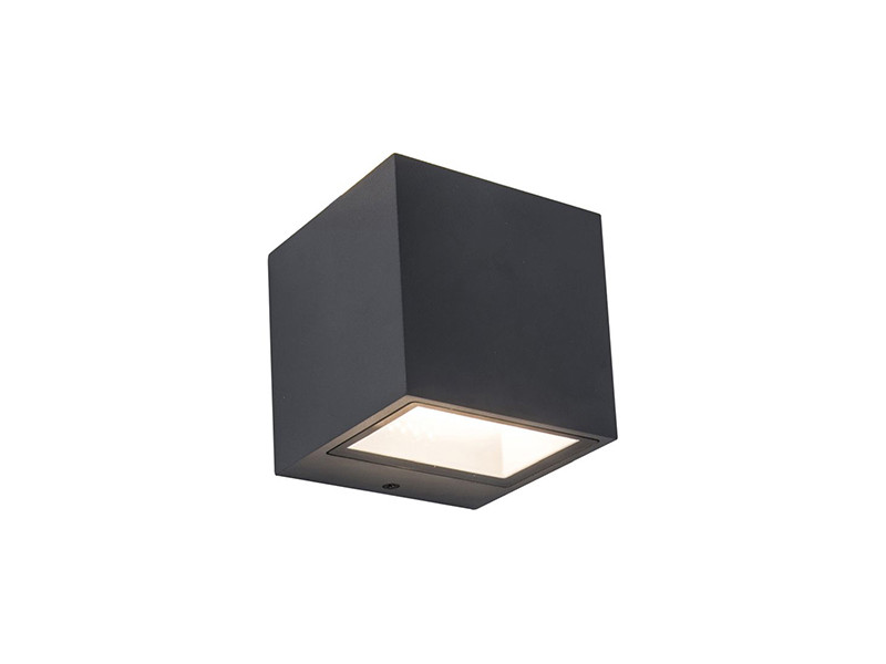 Kültéri Fali lámpa 9W LED 850lm 4000K IP54 Sötétszürke 85x86x88mm GEMINI