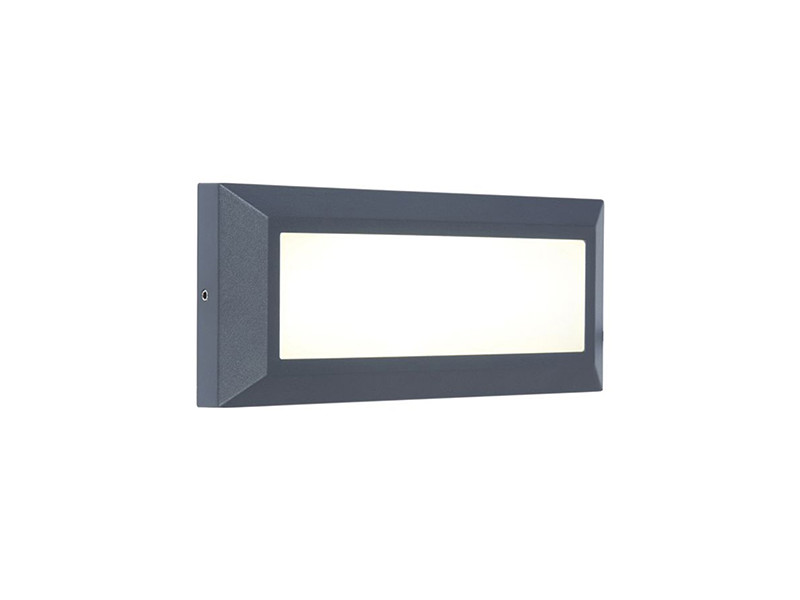 Kültéri Fali lámpa 10,2W LED 850lm 4000K IP54 Sötétszürke 32x101x230mm HELENA (519