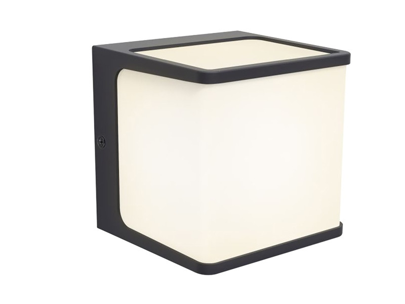 Kültéri Fali lámpa 14,5W LED 1100lm 3000K IP54 Szürke 110x100x110mm TELIN Kültéri Fali lámpa 14,5W LED 1100lm 3000K IP54 Szürke 110x100x110mm TELIN