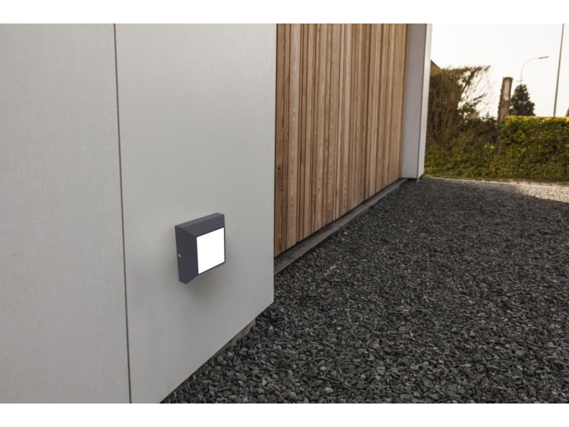 Kültéri lámpa 4,5W LED 200lm 4000K IP54 Sötétszürke 101x32x101mm HELENA Kültéri lámpa 4,5W LED 200lm 4000K IP54 Sötétszürke 101x32x101mm HELENA