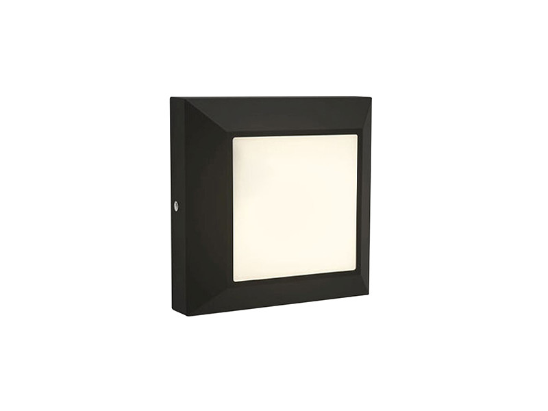 Kültéri Fali lámpa LED 4,1W 265lm 3000K fém/fekete 101x101x31.5mm IP54 HELENA