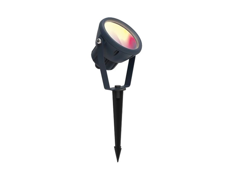 Kültéri Leszúrható Lámpa 8W 400lm 2700-6500K fém/sötétszürke 1500x32x134mm IP65 dimm. RGB MINI LE