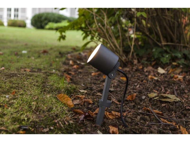 Kültéri Solar lámpa 3,5W LED 430lm 3000K IP54 Sötétszürke 92x417x92mm EXPLORER