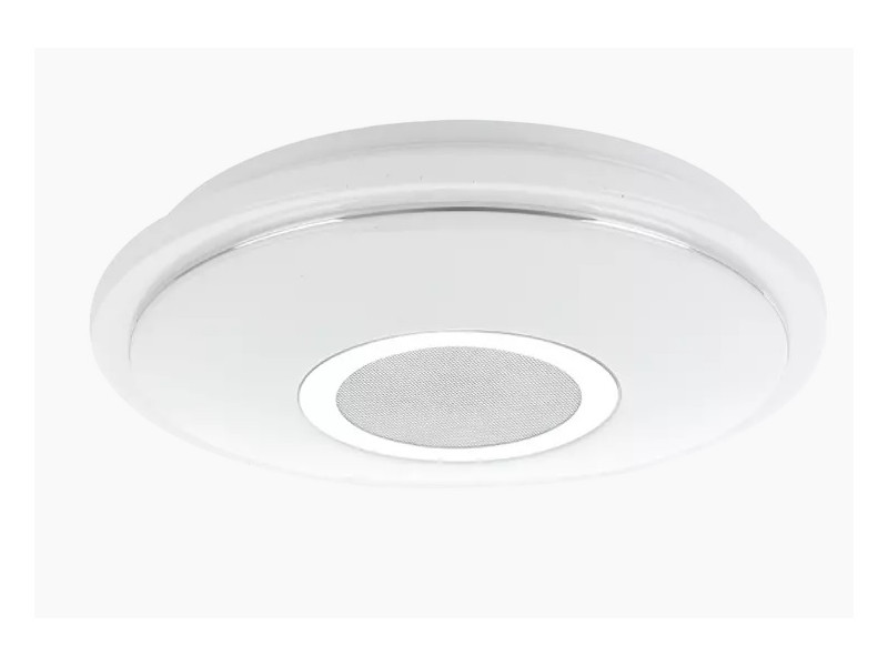 Mennyezeti lámpa LED 18W 3000K 1720lm 350mm fehér Bluetooth hangszórós LANCIANO MEGSZŰNT