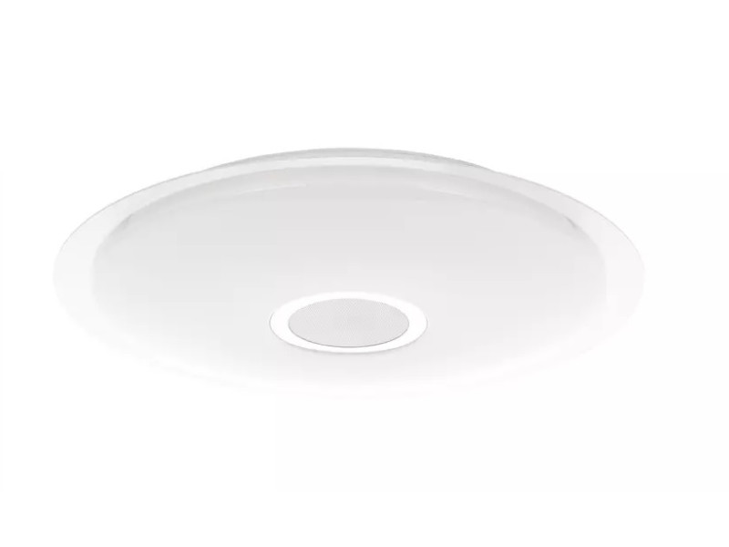 Mennyezeti lámpa LED 21W 3000-6000K 2000lm 560mm műanyag/fehérBluetooth hangsz. LANCIANO MEGSZŰNT