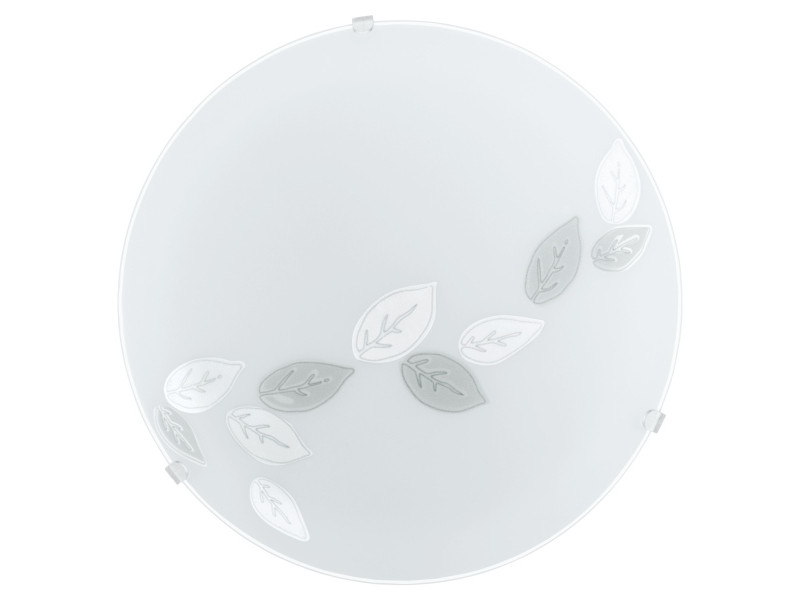 Mennyezeti lámpa E27 1x60W IP20 fehér/levél mintával MARS Mennyezeti lámpa E27 1x60W IP20 fehér/levél mintával MARS