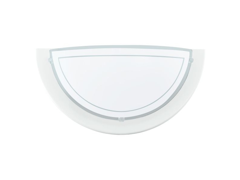 Fali lámpa E27 1x60W IP20 fehér/fehér, áttetsző PLANET 1