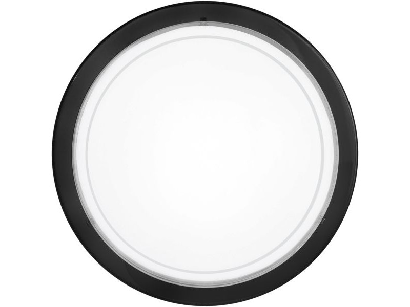 Mennyezeti lámpa E27 1x60W IP20 fekete/fehér, áttetsző PLANET 1