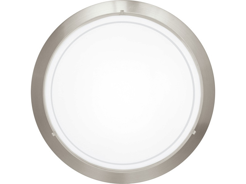 Mennyezeti lámpa E27 1x60W IP20 matt nikkel/fehér, áttetsző PLANET 1