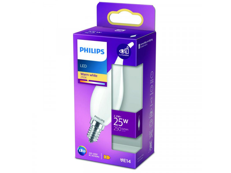 LED E14 2,2W (25W) 2700K 250lm 80CRI 15000h filament opál GYERTYA LÁNG CONSUMER LED E14 2,2W (25W) 2700K 250lm 80CRI 15000h filament opál GYERTYA LÁNG CONSUMER