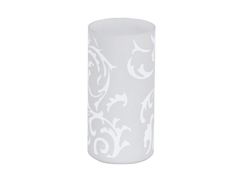 Asztali lámpa E14 fehér 200x100mm kapcsolós GEO