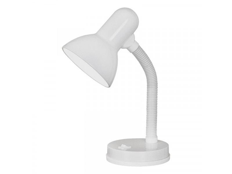 Asztali lámpa E27 1x40W IP20 fehér BASIC