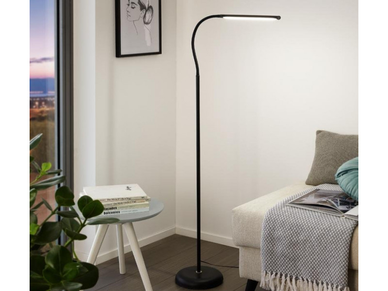 Állólámpa LED 4,5W 550lm 4000K fekete 215x535x1300mm kapcsolós LAROA