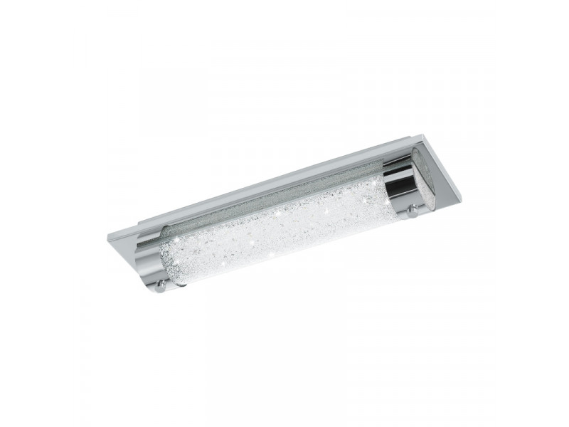 Mennyezeti lámpa LED 8W 1000lm 4000K 350x100x70mm acél,műanyag/króm,átlátszó IP44 TOLORICO MEGSZŰ