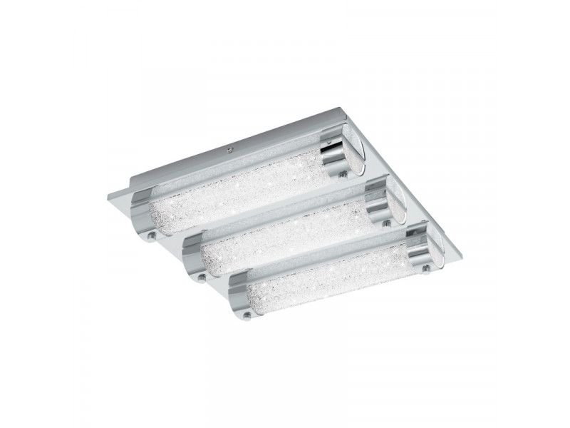 Mennyezeti lámpa LED 22W 3000lm 4000K 350x350x75mm acél,műanyag/króm,átlátszó IP44 TOLORICO MEGSZ Mennyezeti lámpa LED 22W 3000lm 4000K 350x350x75mm acél,műanyag/króm,átlátszó IP44 TOLORICO MEGSZ