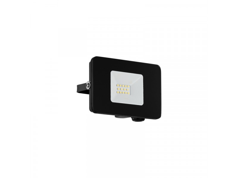 Kültéri Fali lámpa LED 10W 900lm 5000K fekete/áttetsző 110x80x30mm IP65 FAEDO 3