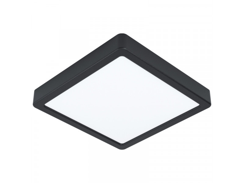 Mennyezeti lámpa 16,5W LED 4000K 2000lm fekete Szögl. Átm:210x210mm FUEVA5
