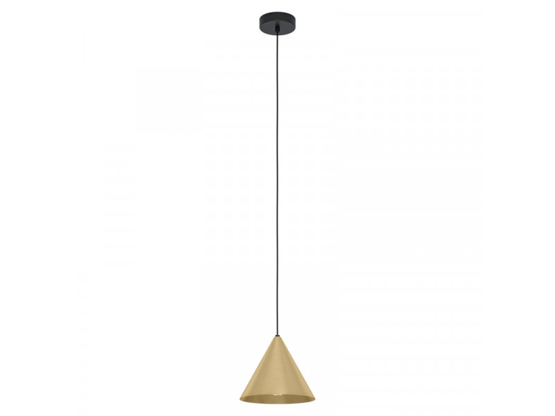 Függeszték E27 fekete/fém 1100x220mm NARICES