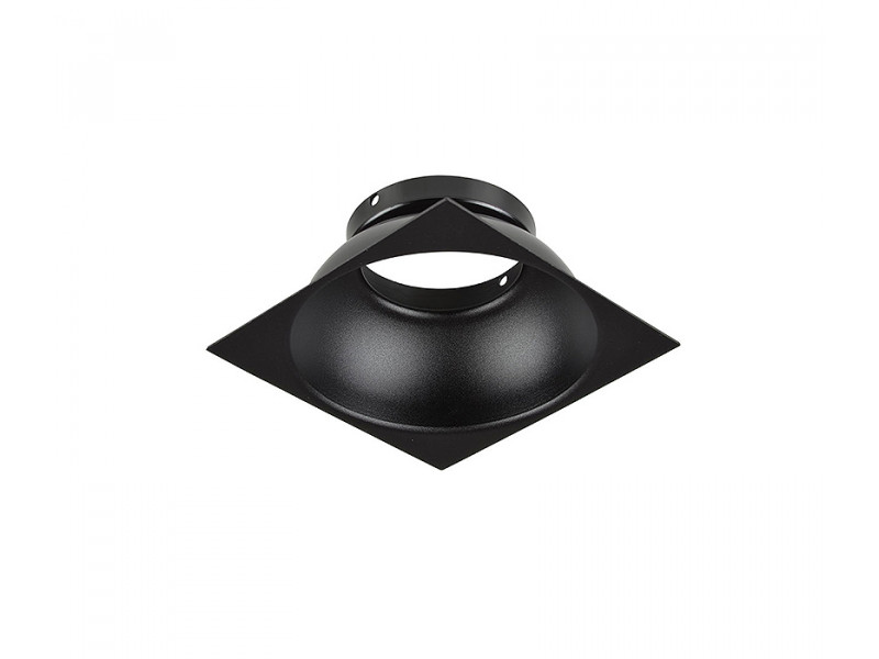 Lámpa betét alumínium/fekete 40x90x90mm HUGO Lámpa betét alumínium/fekete 40x90x90mm HUGO