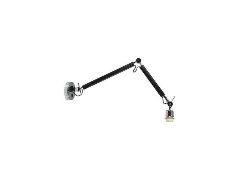 Fali lámpa E27 fém/fekete 570x870mm ZYTA