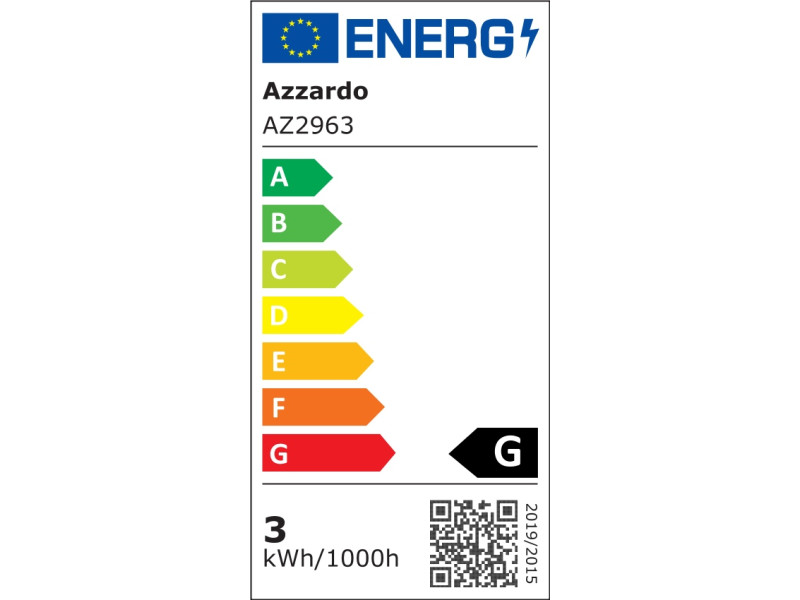 Beépíthető lámpa LED 3W 3000K 240lm alumínium/fehér 108x50x26mm RAGGIO