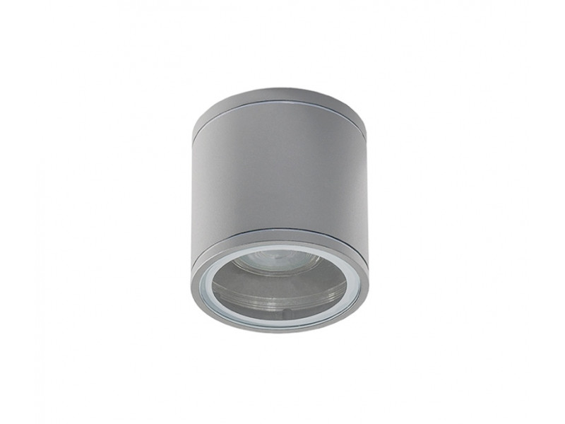 Kültéri Mennyezeti lámpa GU10 fém/szürke 100x90mm JOE Kültéri Mennyezeti lámpa GU10 fém/szürke 100x90mm JOE