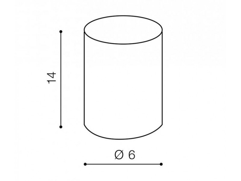 Lámpabura alumínium/fehér 140x60mm EREBUS Lámpabura alumínium/fehér 140x60mm EREBUS