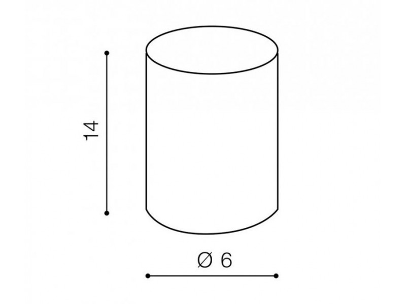 Lámpabura alumínium/fekete 140x60mm EREBUS Lámpabura alumínium/fekete 140x60mm EREBUS
