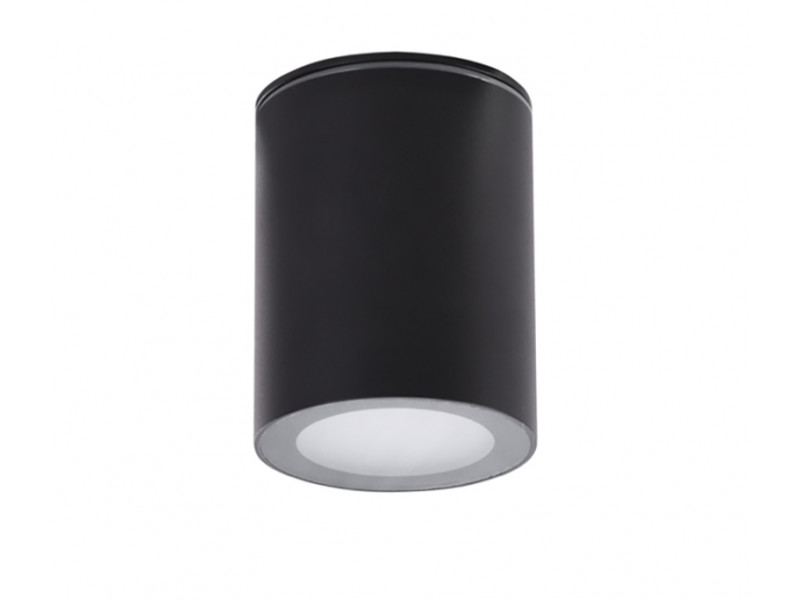 Kültéri Mennyezeti lámpa GU10 fekete/fém 91x70mm IP65 PAPIKO