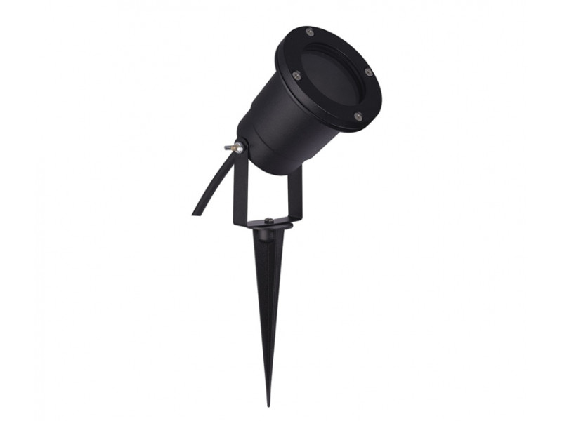 Kültéri Állólámpa GU10 fekete/fém 315x94x100mm IP65 EDVIN