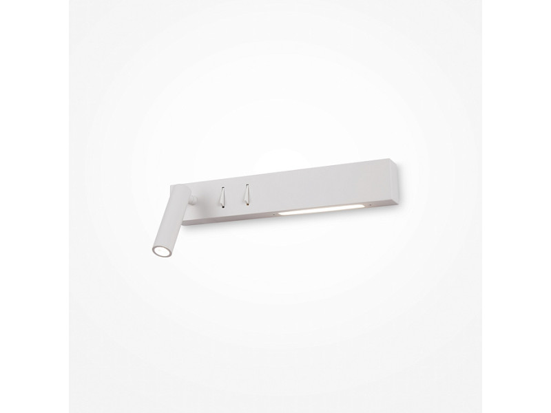 Fali lámpa LED 8W 500lm 3000K fém/fehér 50x300x77mm COMODO (C031WL-L8W3K) MEGSZŰNT