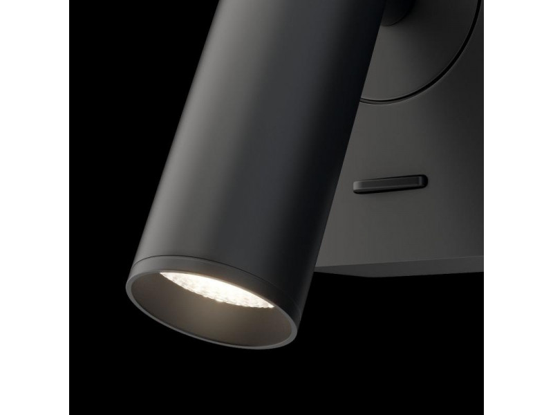 Fali lámpa LED 150lm 3000K Fekete 65x63x65mm MIRAX (C039WL-L3B3K) Fali lámpa LED 150lm 3000K Fekete 65x63x65mm MIRAX (C039WL-L3B3K)