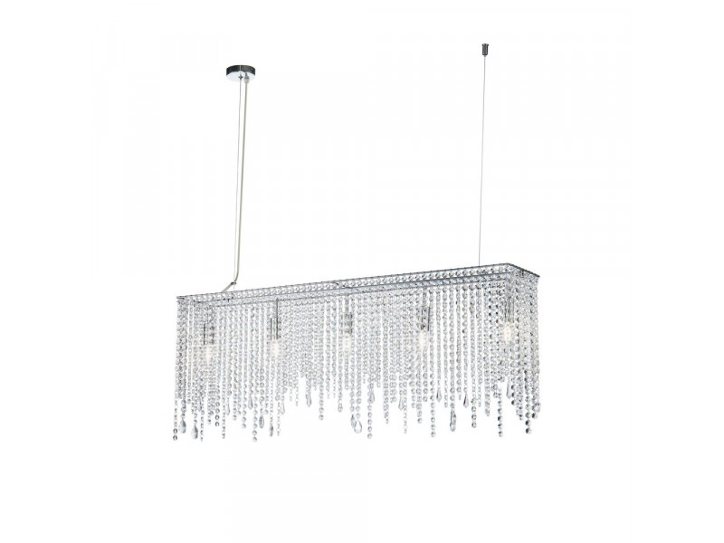 Függeszték 5xE14 króm fém 1200x1000x180mm IP20 EMPRESS MEGSZŰNT