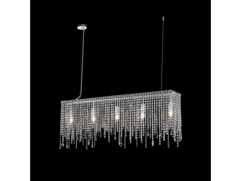 Függeszték 5xE14 króm fém 1200x1000x180mm IP20 EMPRESS MEGSZŰNT