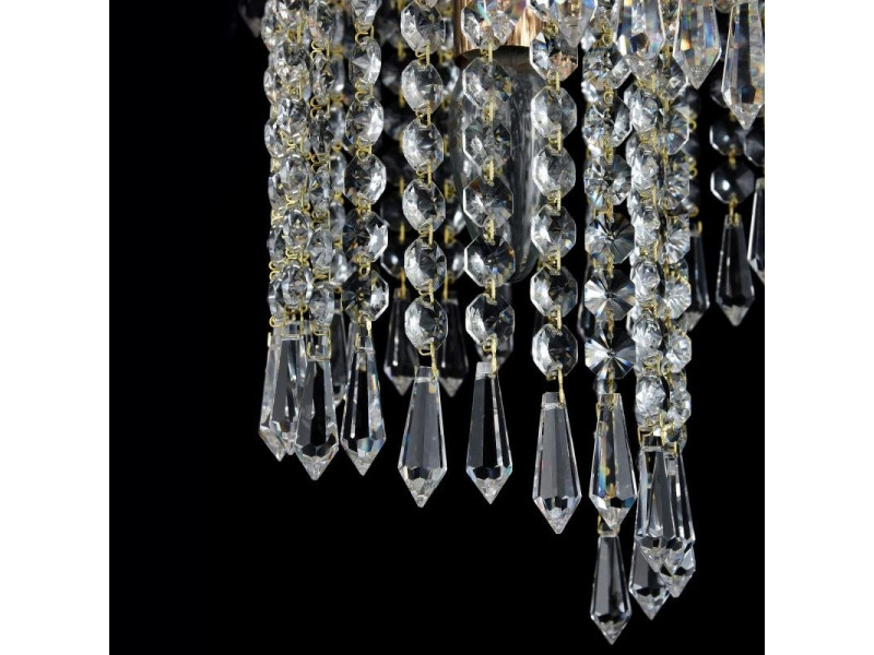 Csillár 7xE14 arany fém 500x420mm IP20 CASCADE (DIA522-CL-07-G)