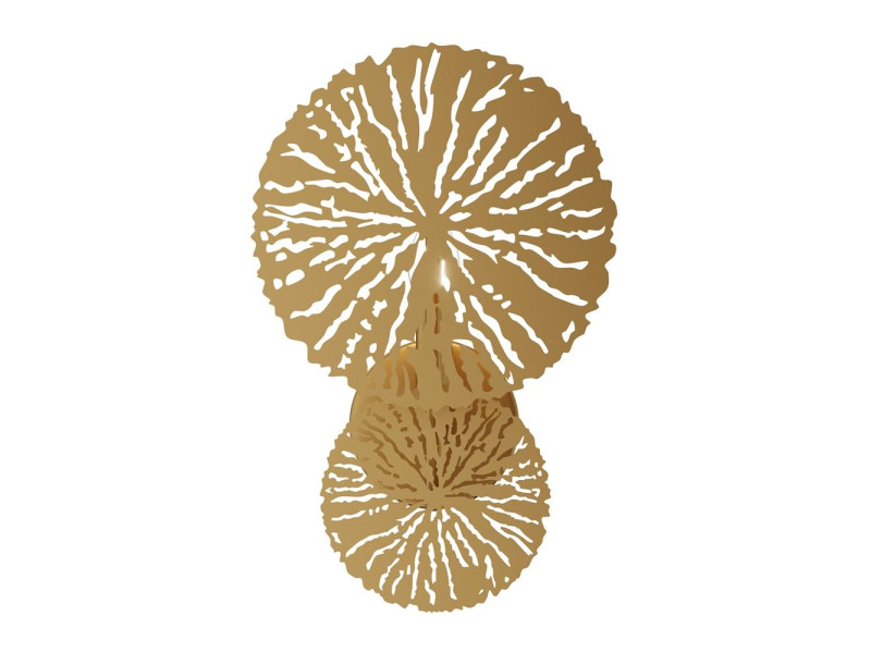 Fali lámpa E14 arany/fém 230x230mm (MOD082WL-01G) LOVETANN