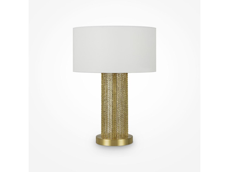 Asztali lámpa E27 acél/arany 470x340mm IMPRESSIVE (MOD151TL-01G)