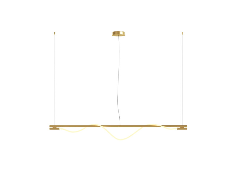 Függeszték LED 21W 910lm 3000K fém/arany 1500x1800x180mm TAU (MOD166PL-L20G3K)