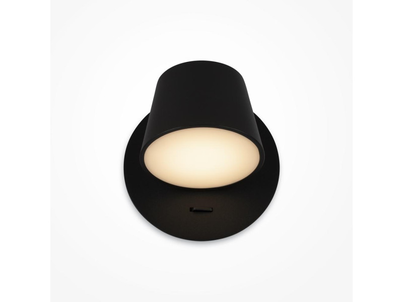 Fali lámpa LED 7W 350lm 3000K fém/fekete 120x120x120mm PIXEL (MOD421WL-L6B3K) MEGSZŰNT