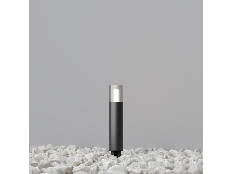 Kültéri Állólámpa G9 grafit/alu.,üveg 370x40mm IP54 GLIDE (O437FL-01GF)