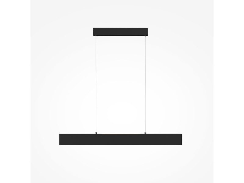 Függeszték LED 23W 900lm 3000K fekete fém 1000x910x40mm IP20 STEP (P010PL-L23B)