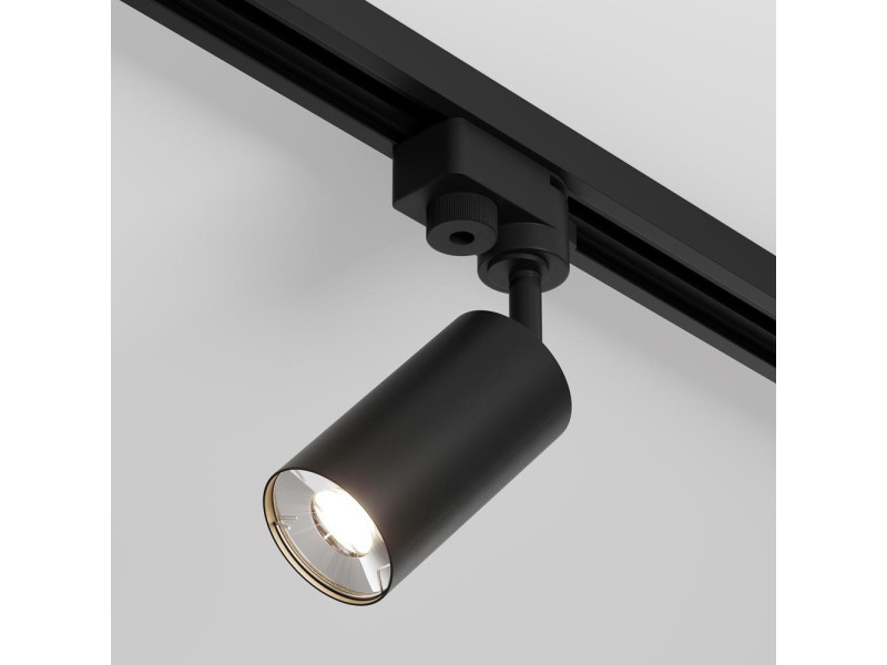 Sínes lámpa 1F GU10 alumínium/fekete 179x54x100mm TRACK LAMPS (TR002-1-GU10-B)