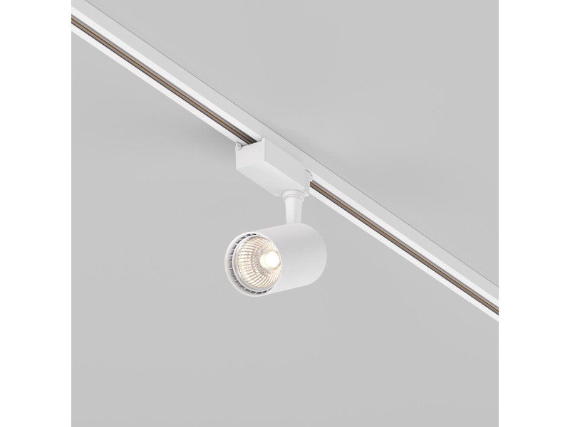 Sínes lámpa 1F LED 10W 850lm 3000K fém/fehér 147x118x78mm 24fok VUORO (TR003-1-10W3K-S-W) Sínes lámpa 1F LED 10W 850lm 3000K fém/fehér 147x118x78mm 24fok VUORO (TR003-1-10W3K-S-W)