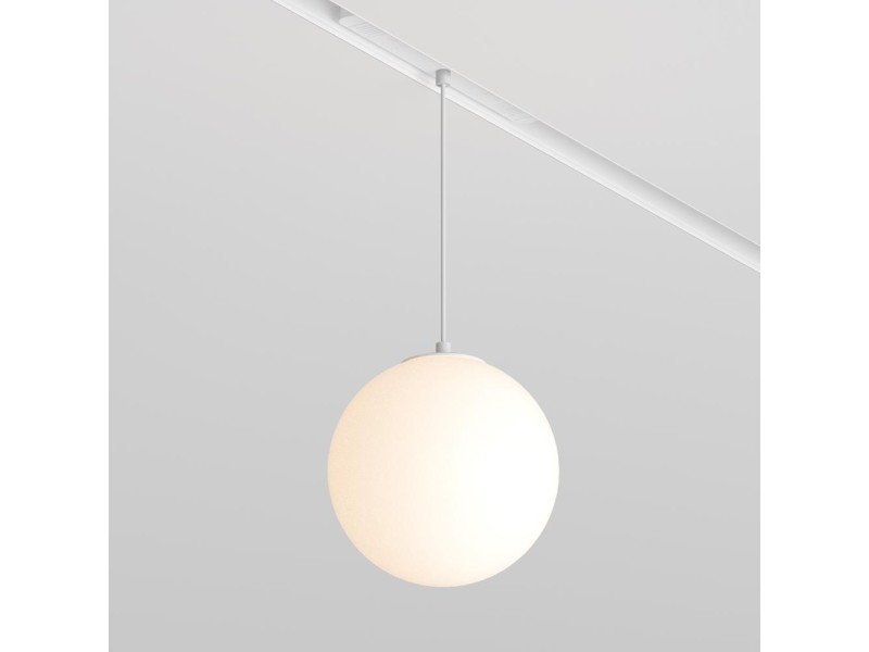 Sínes lámpa Mágneses LED 5W 330lm 3000K fehér/üveg 130mm 360fok LUNA (TR039-2-5W3K-W-1)