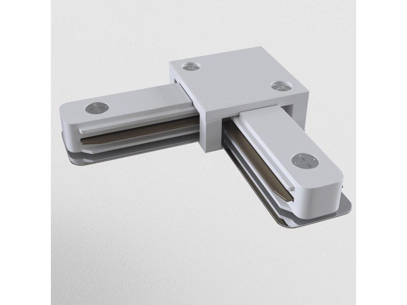 Sín Sarokelem műanyag/fehér 17x70x70mm TRACK (TRA001CL-11W)