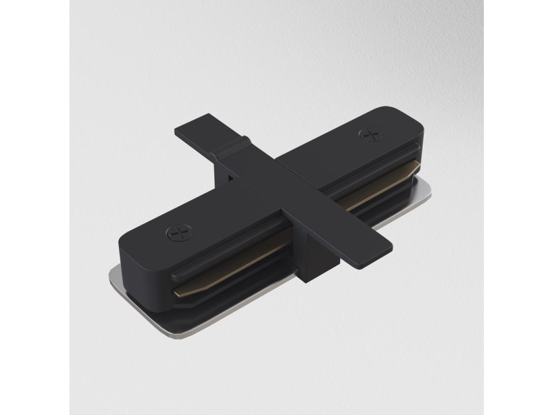 Sín Beépíthető Toldóelem alumínium/fekete 20x60x80mm TRACK (TRA002C-11B)