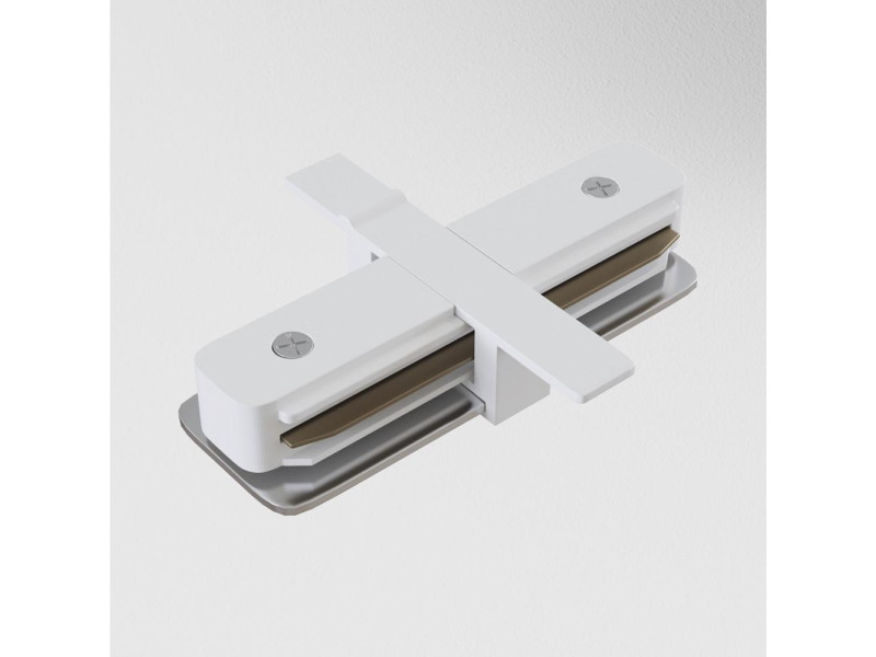 Sín Beépíthető Toldóelem alumínium/fehér 20x60x80mm TRACK (TRA002C-11W)