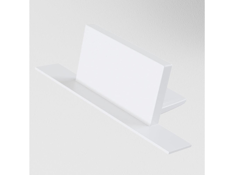 Sín Beépíthető Végzáró elem alumínium/fehér 20x60x37mm TRACK (TRA002EC-11W)